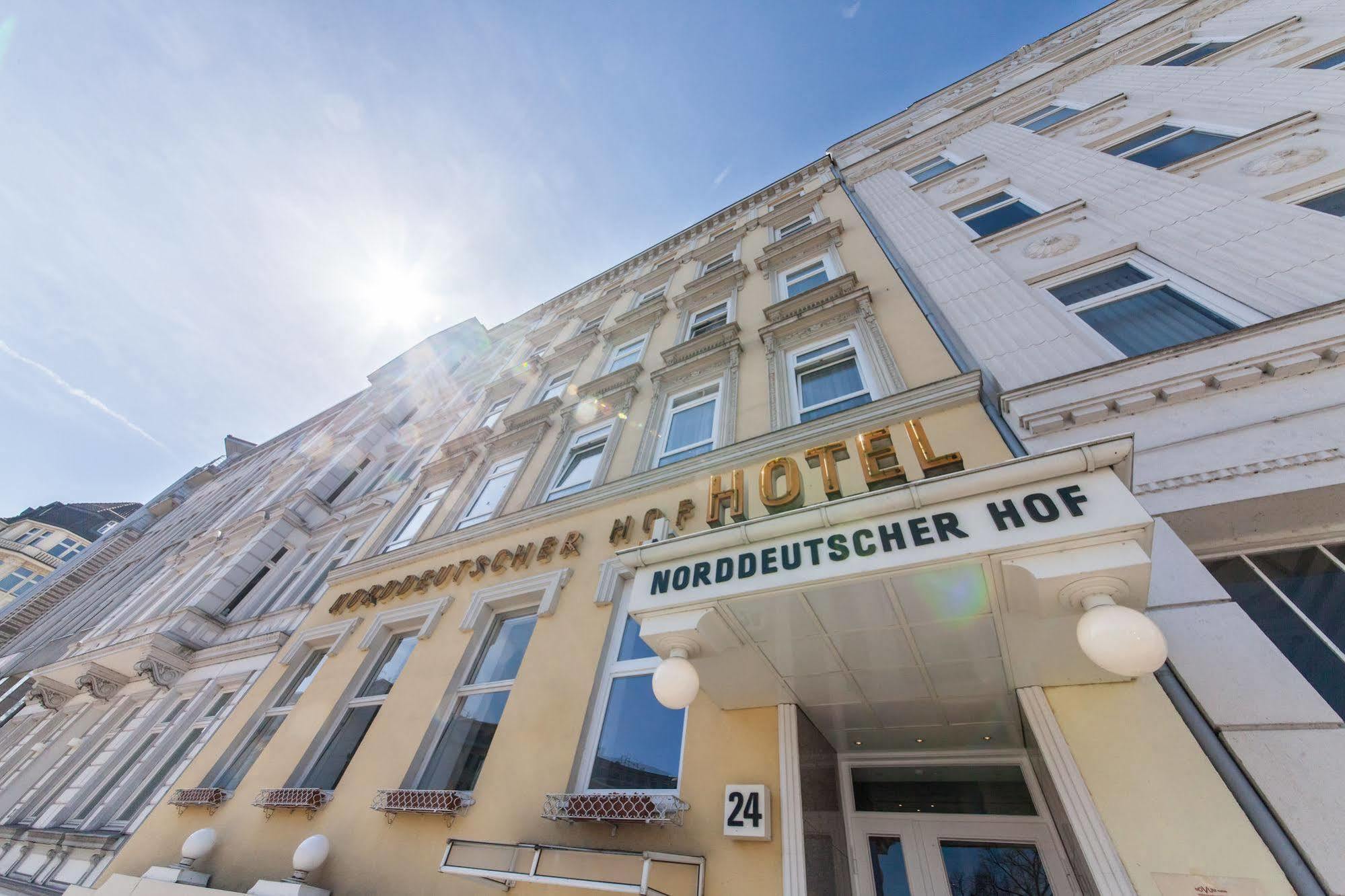 Hotel Norddeutscher Hof Hamburg-Harburg Exteriör bild