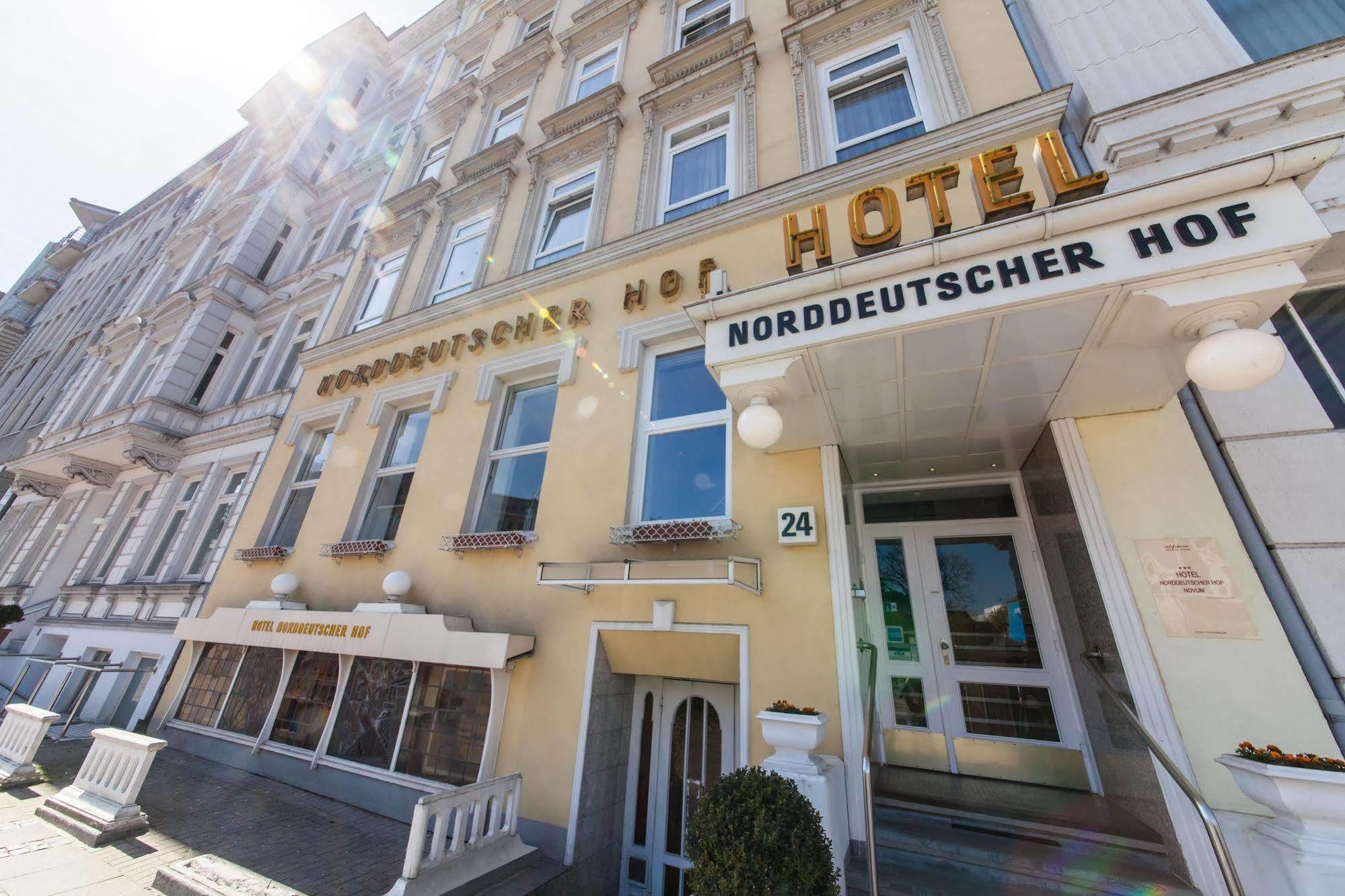 Hotel Norddeutscher Hof Hamburg-Harburg Exteriör bild